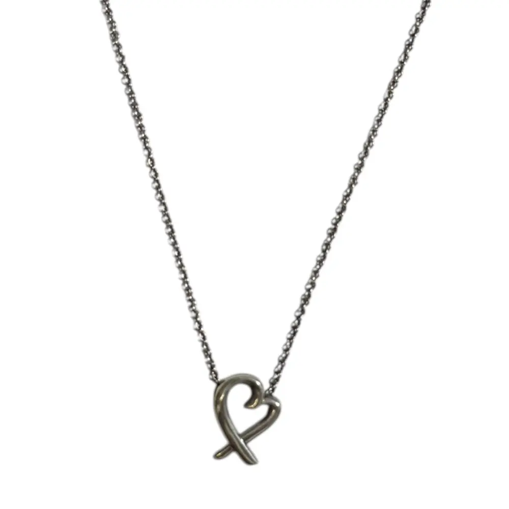 Tiffany&Co. ティファニー ラビングハート ネックレス 925 シルバー