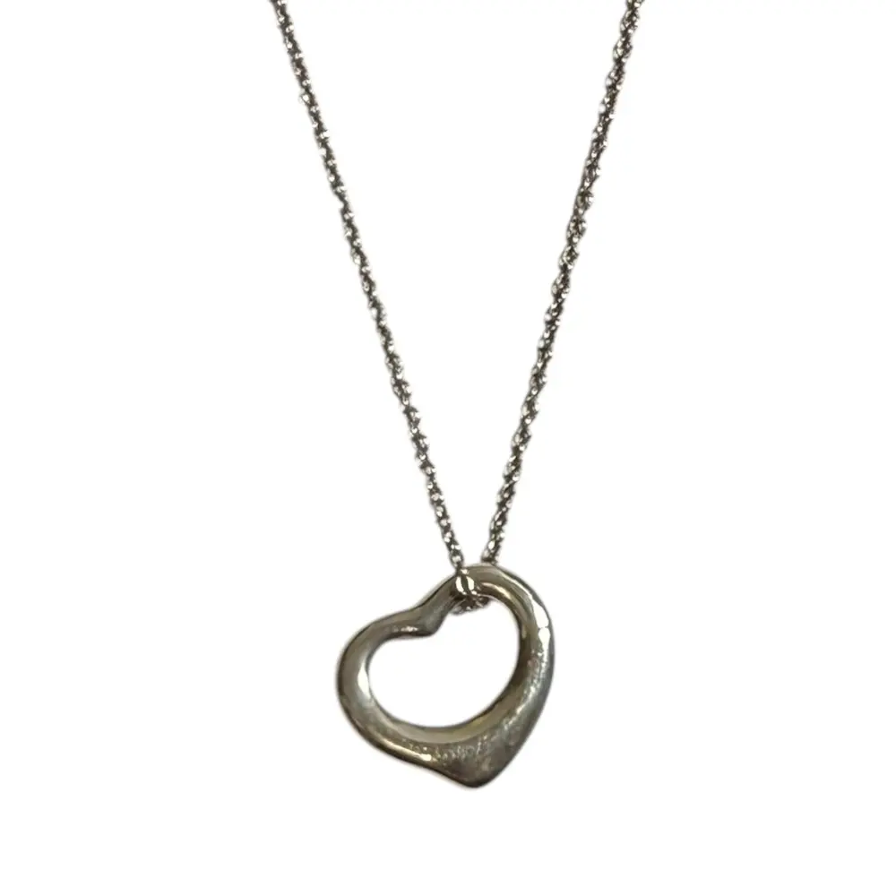 Tiffany&Co. ティファニー オープンハート ネックレス 925 シルバー