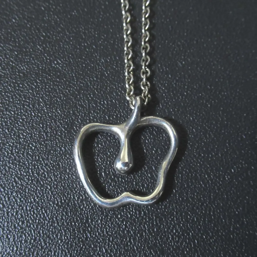 Tiffany&Co ティファニー エルサペレッティ アップル ネックレス ペンダント 925SV シルバー