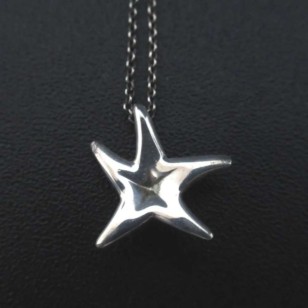 Tiffany&Co ティファニー エルサペレッティ スターフィッシュ ネックレス ペンダント 925SV シルバー