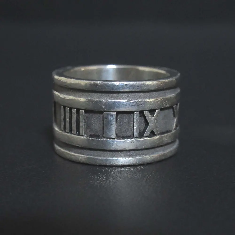 Tiffany&Co ティファニー アトラス ワイド リング 指輪 925SV シルバー
