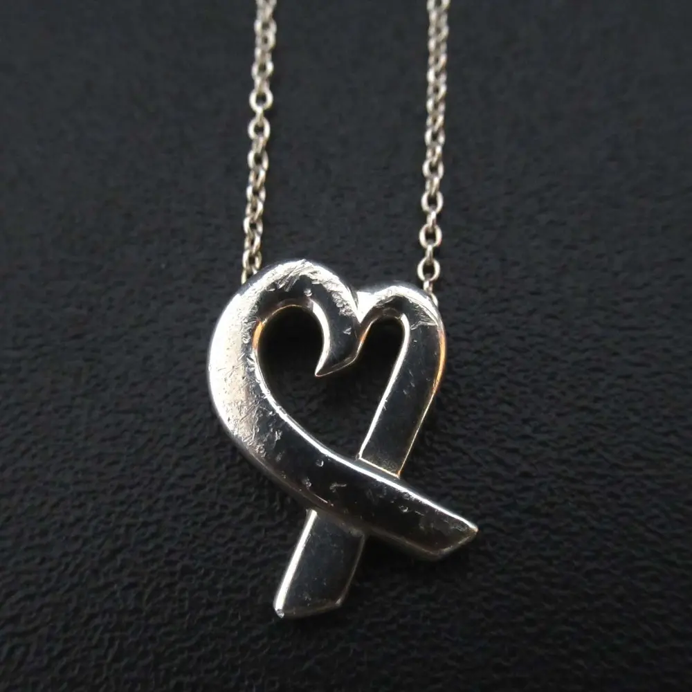 Tiffany&co ティファニー パロマピカソ ラビングハート ネックレス ペンダント 925SV シルバー