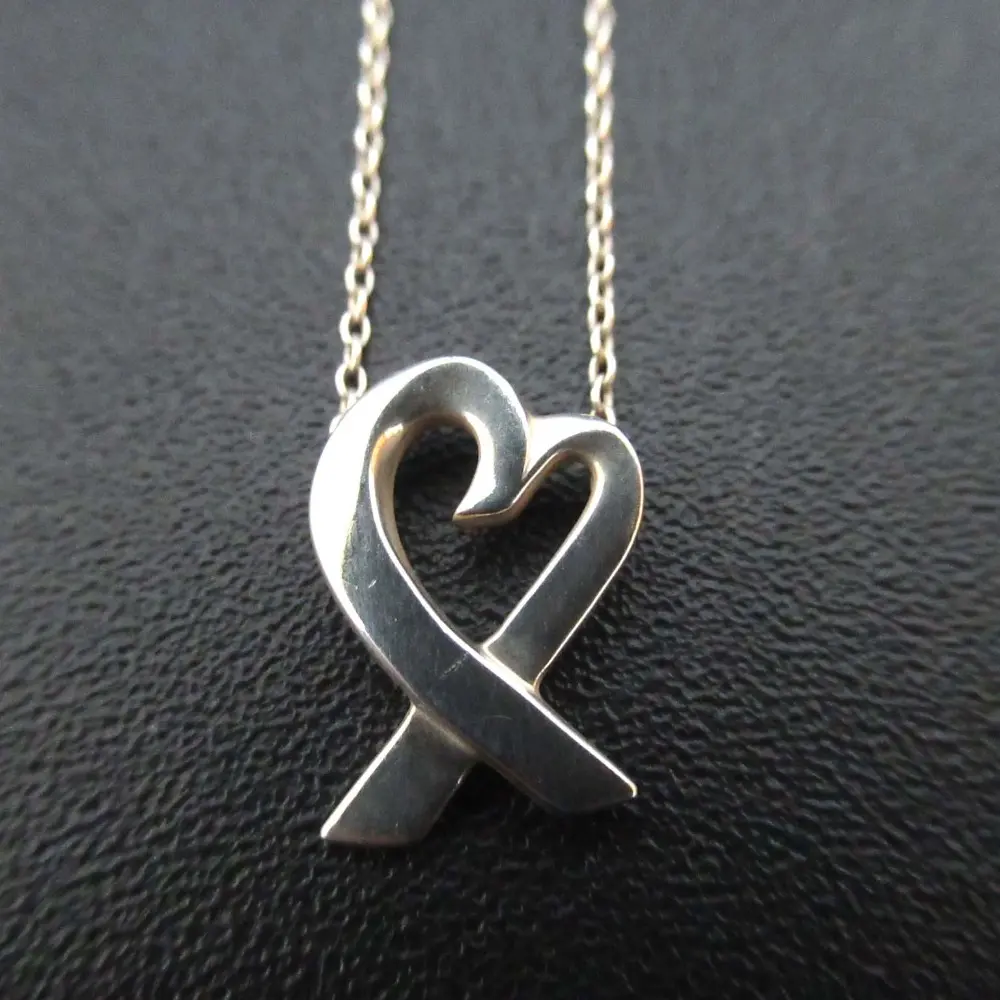 Tiffany&co ティファニー パロマピカソ ラビングハート ネックレス 925SV シルバー