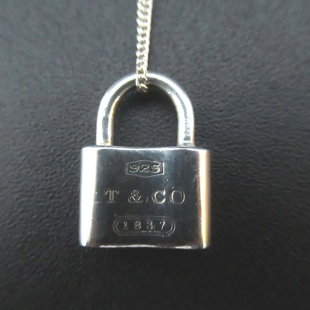 Tiffany&Co ティファニー パドロック 1837 ネックレス ペンダント 925SV シルバー