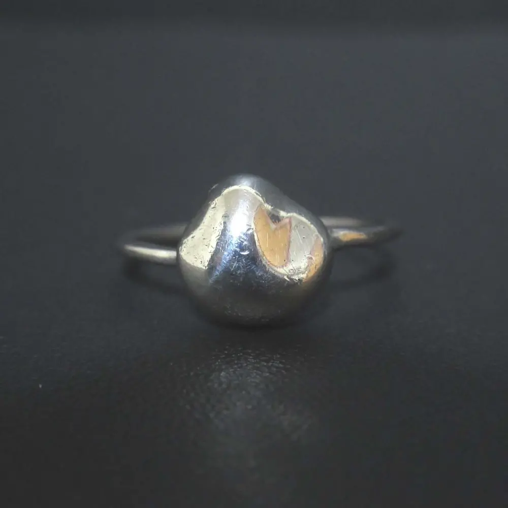 Tiffany&Co ティファニー エルサペレッティ ナゲット リング 指輪 925SV 12号 シルバー