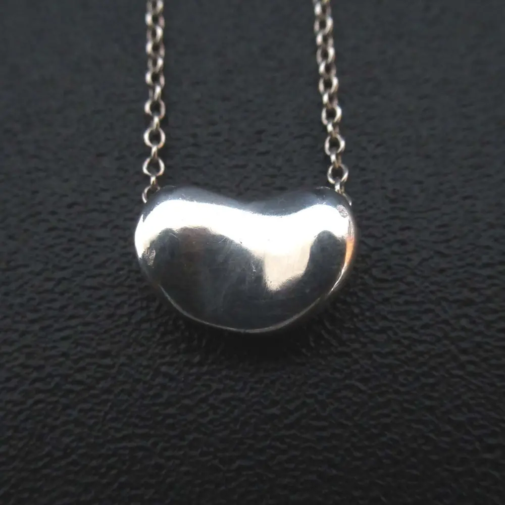 Tiffany&Co ティファニー エルサペレッティ ビーンズ ネックレス ペンダント 925SV シルバー