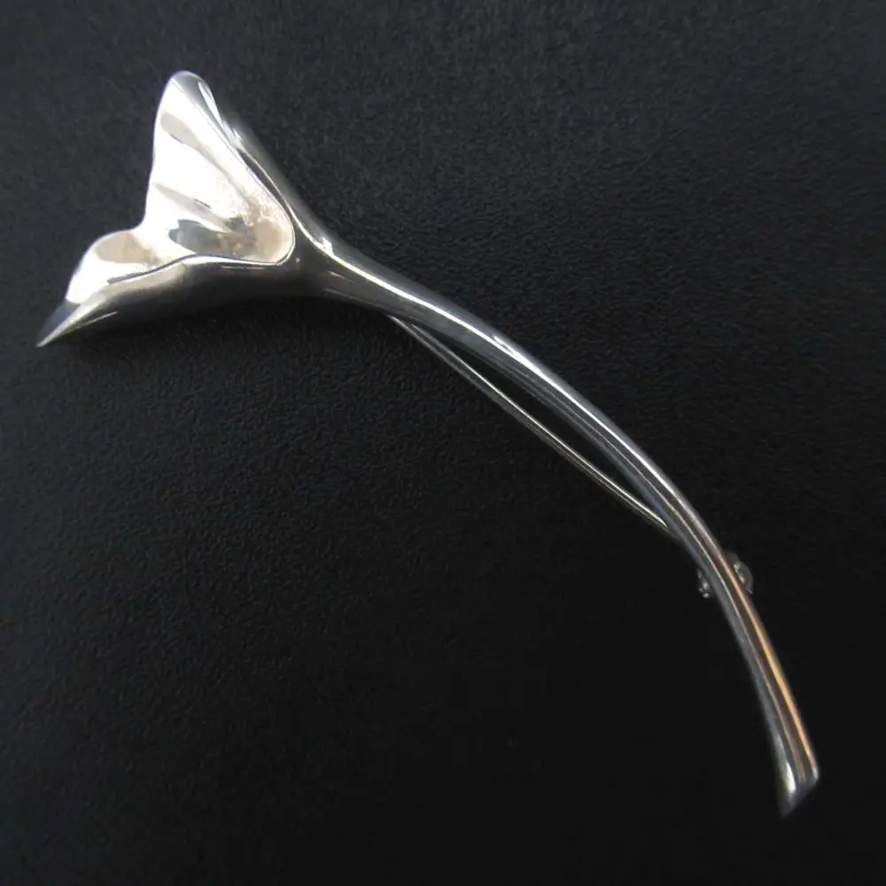 Tiffany&Co ティファニー イチョウモチーフ ブローチ スターリングシルバー 925 シルバー