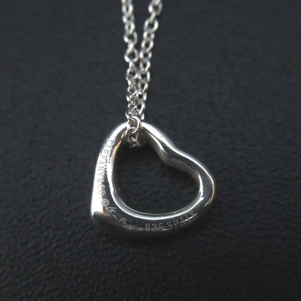 Tiffany&Co ティファニー エルサペレッティ ミニオープンハート ネックレス ペンダント 925SV シルバー