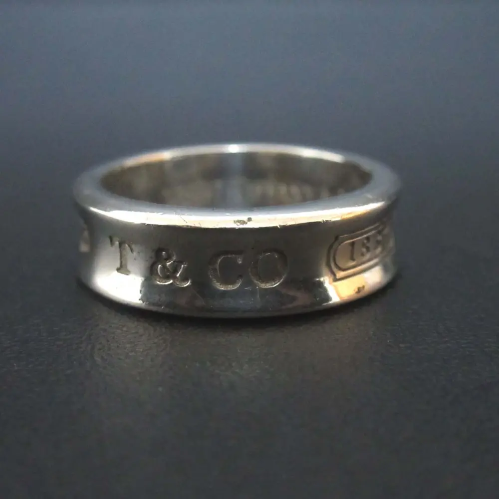 Tiffany&Co ティファニー 1837 ミディアム リング 指輪 925SV 17号 シルバー