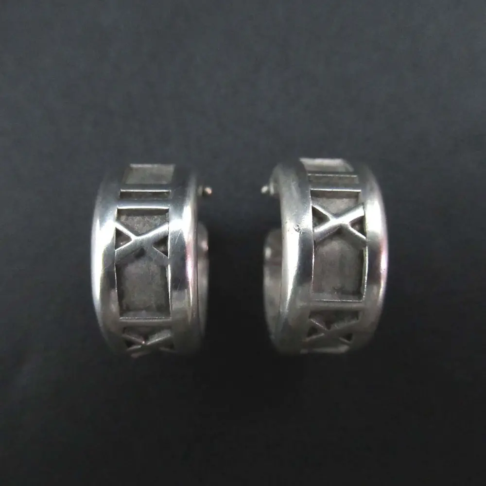 Tiffany&Co ティファニー アトラス ピアス 925SV シルバー