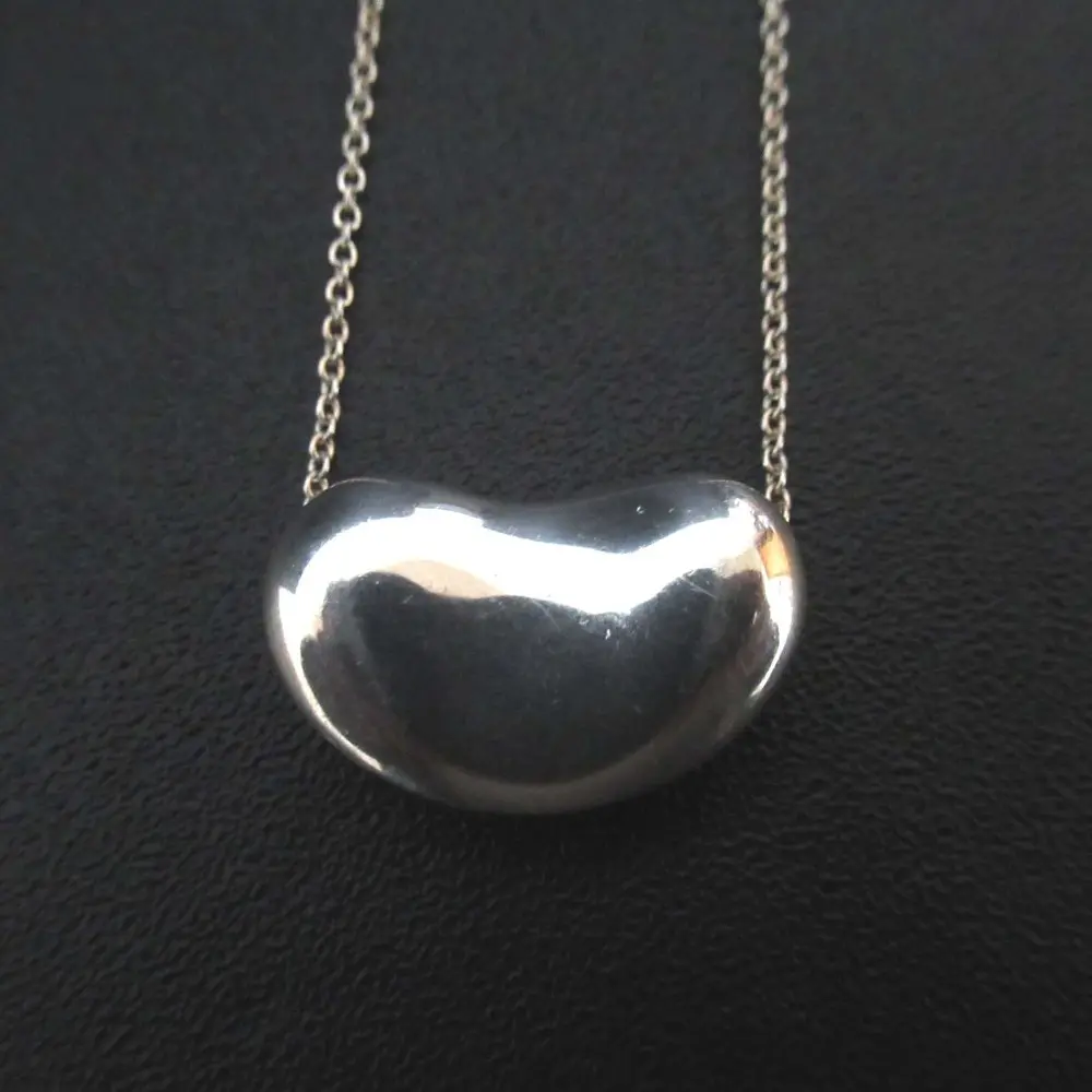 Tiffany&Co ティファニー エルサペレッティ ビーンズ ネックレス ペンダント 925SV シルバー