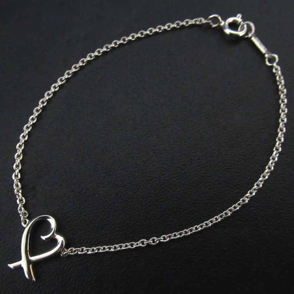 Tiffany&Co ティファニー パロマピカソ ミニラビングハート ブレスレット 925SV シルバー