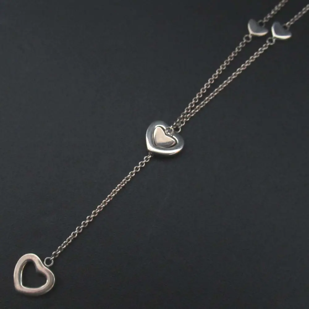Tiffany&Co ティファニー ハートリンク ラリエット ネックレス 925SV シルバーの買取実績【2025年9月買取】