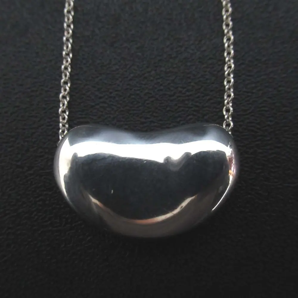 Tiffany&Co ティファニー エルサペレッティ ビーンズ ネックレス ペンダント 925SV シルバー