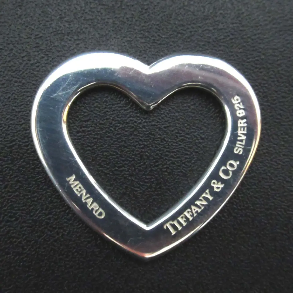 Tiffany & Co. ティファニー MENARD ハート ペンダントトップ 925SV シルバーの買取実績【2025年9月買取】