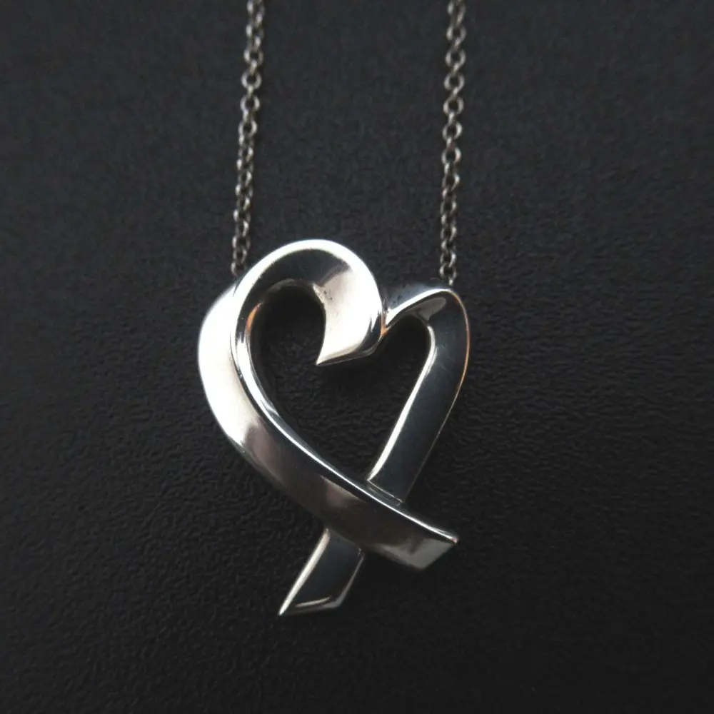 Tiffany&Co ティファニー パロマピカソ ラビングハート ネックレス ペンダント 925SV シルバー