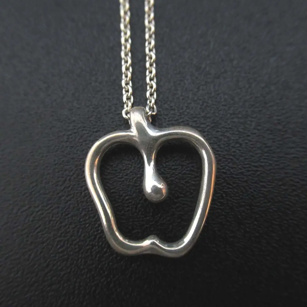 Tiffany&Co ティファニー エルサペレッティ アップル ネックレス ペンダント 925SV シルバー