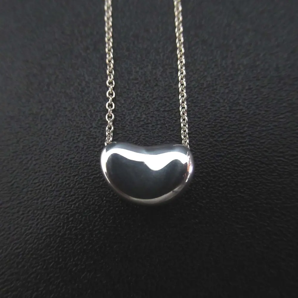 Tiffany&Co ティファニー エルサペレッティ ビーンズ ネックレス ペンダント 925SV シルバー