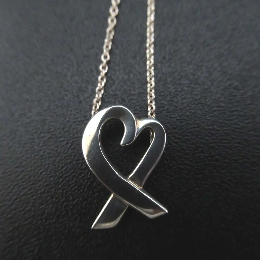Tiffany&Co ティファニー パロマピカソ ラビングハート ネックレス ペンダント 925SV シルバー