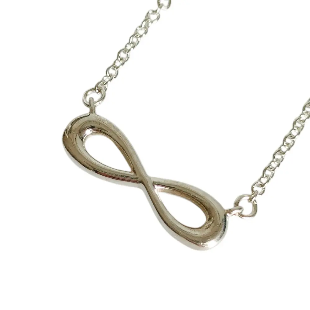 TIFFANY&Co ティファニー SV925 インフィニティ チェーン ペンダント ネックレス 箱付き シルバー