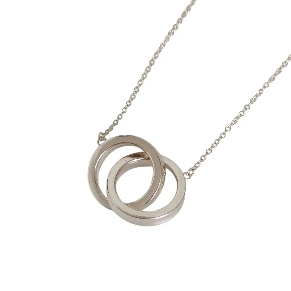 TIFFANY&Co ティファニー sv925 1837インターロッキング サークル チェーン ペンダント ネックレス シルバーの買取実績【2026年1月買取】