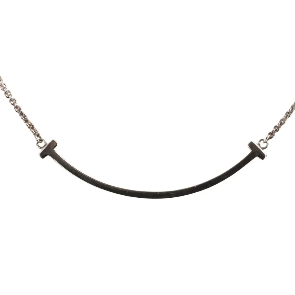 Tiffany & Co. ティファニー Tスマイル スモール ネックレス 925 シルバーの買取実績【2026年1月買取】