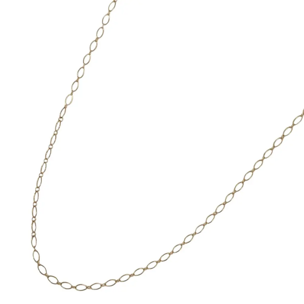 Tiffany&Co. ティファニー オーバルリンク チェーンロングネックレス AG925 シルバー