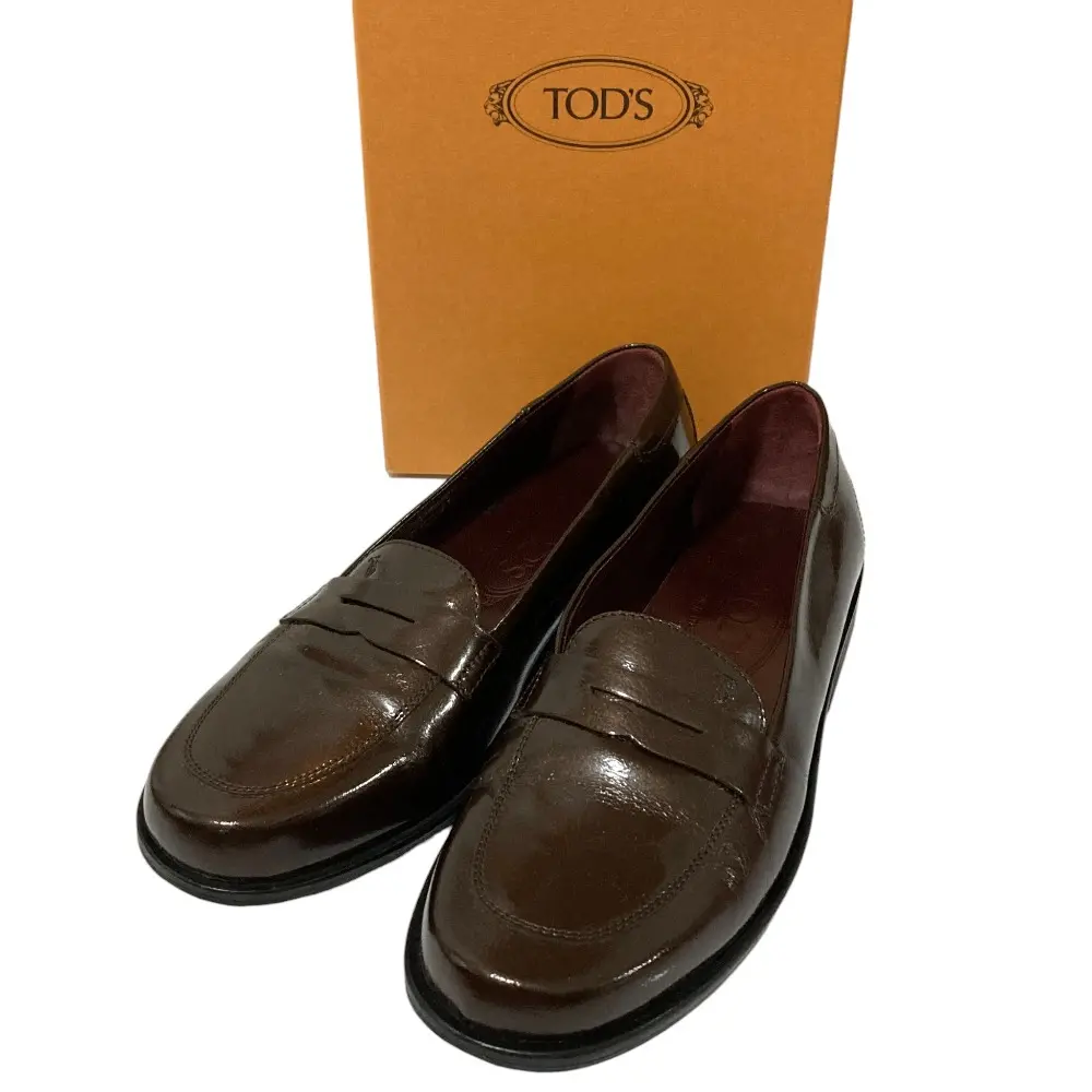 TOD'S トッズ ゴンミーニ コインローファー サイズ36 23cm相当 ブラウン