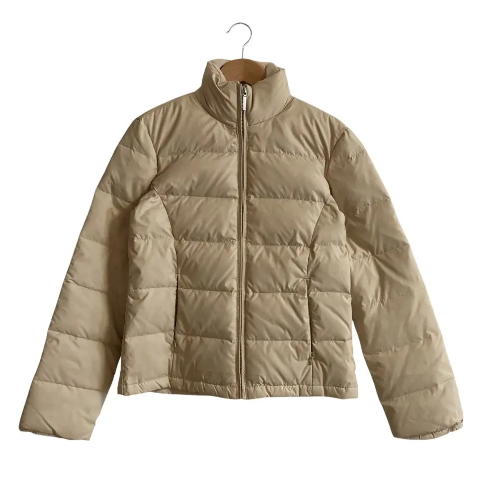 TOMMY HILFIGER トミーヒルフィガー ショート ダウンジャケット Sサイズ イエローベージュ系