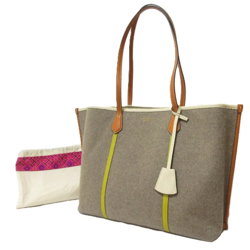 TORY BURCH トリーバーチ ペリー トリプルコンパートメント トートバッグ ショルダーバッグ グレージュ