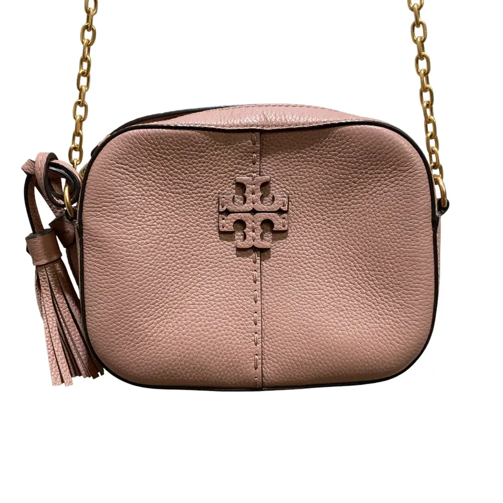 TORY BURCH トリーバーチ マックグロー カメラバッグ ショルダーバッグ ピンクベージュ