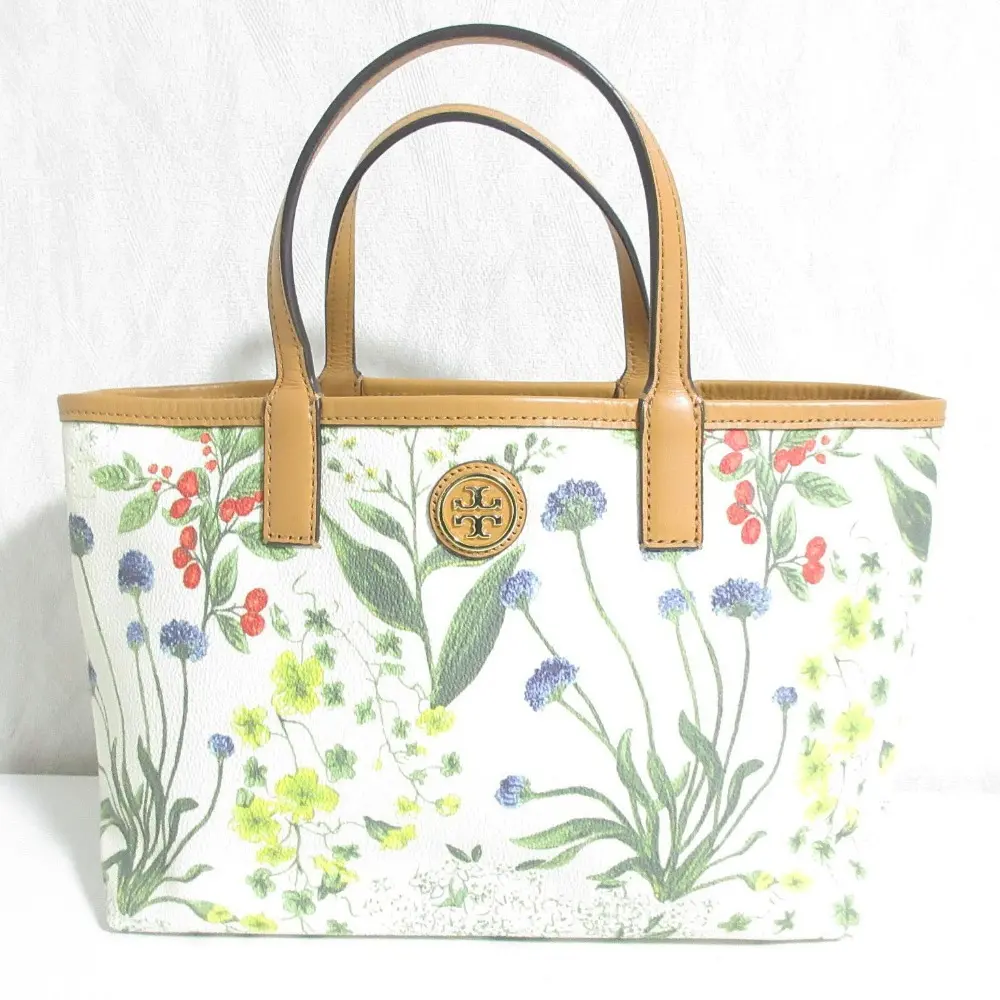 TORY BURCH トリーバーチ フラワープリント 2wayトートバッグ マルチカラー