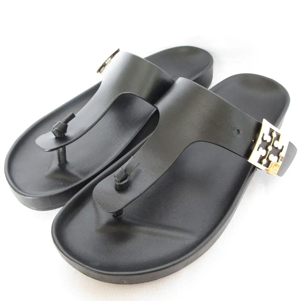 TORY BURCH トリーバーチ トングサンダル サイズ7 24cm ブラックの買取実績【2025年11月買取】