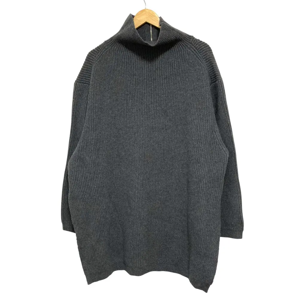 22AW TOTEME トーテム フィッシャーマン ジッパーニット 224-5121-750 サイズS グレー