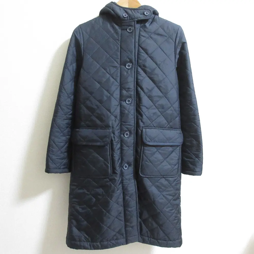 Traditional Weatherwear トラディショナルウェザーウェア 撥水加工 キルティングコート L182APQCO0147H サイズ36 ブラック