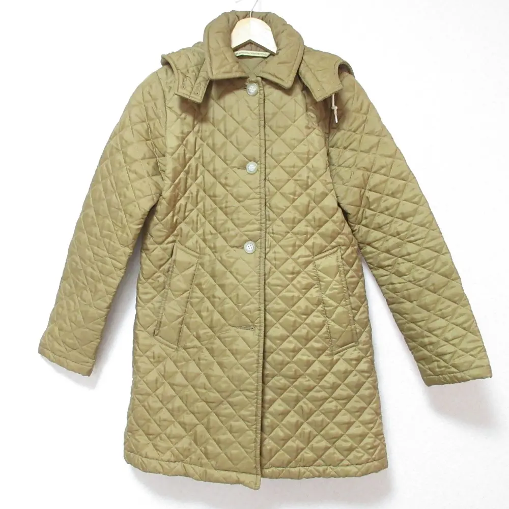 Traditional Weatherwear トラディショナルウェザーウェア WESTFIELD キルティングコート 36 キャメル
