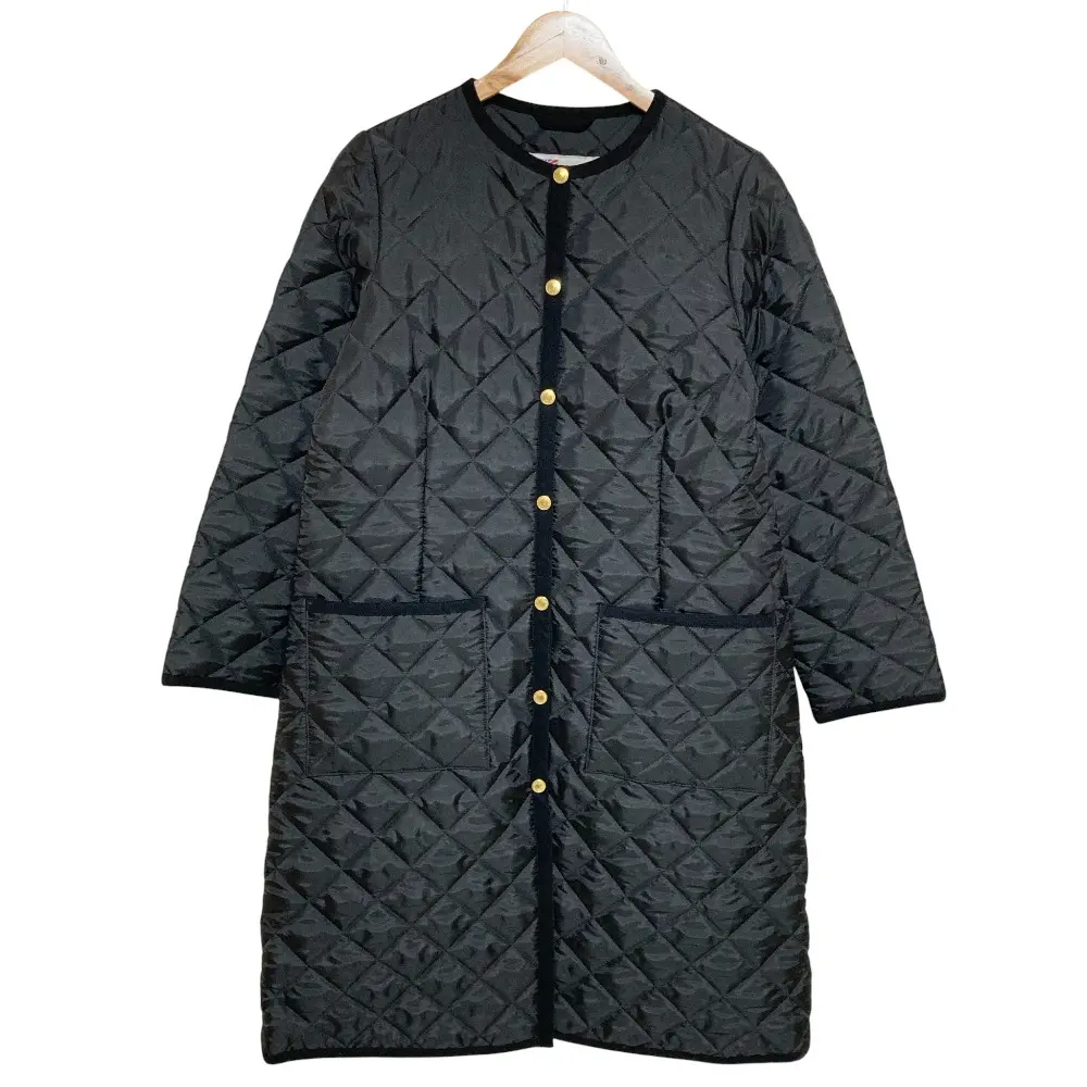 23AW Traditional Weatherwear トラディショナルウェザーウェア ARKLEY LONG ロング キルティングコート 36 ブラック