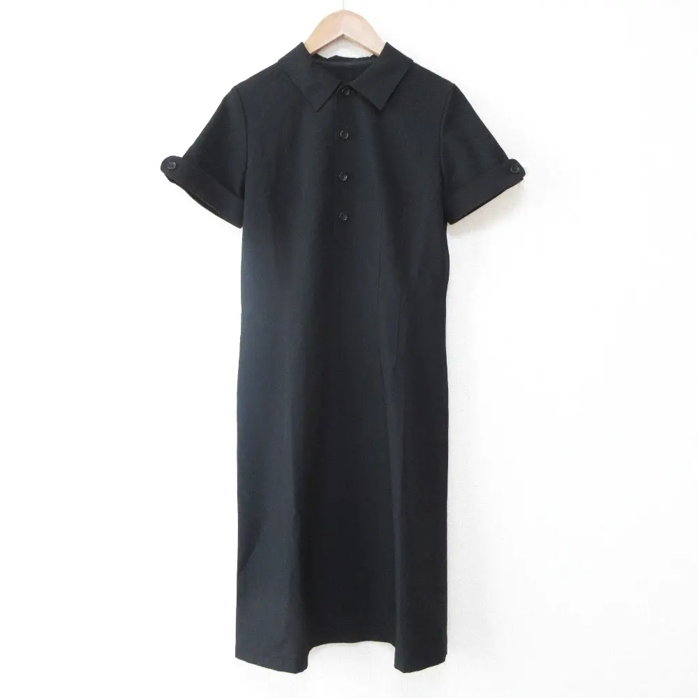 トリコ コムデギャルソン　ワンピース タオ-TAO-定番ワンピース-七分袖・ウールギャバ後染