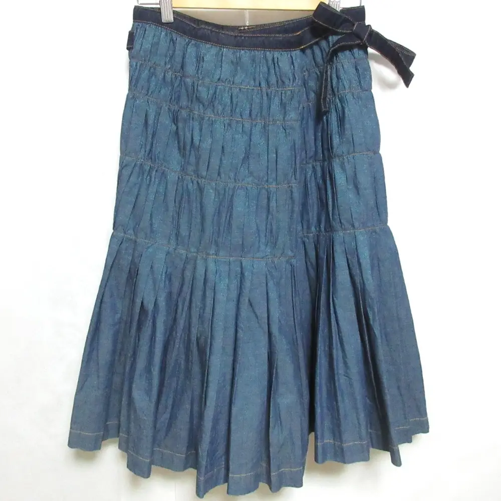 tricot COMME des GARCONS トリココムデギャルソン ひざ丈 デニム