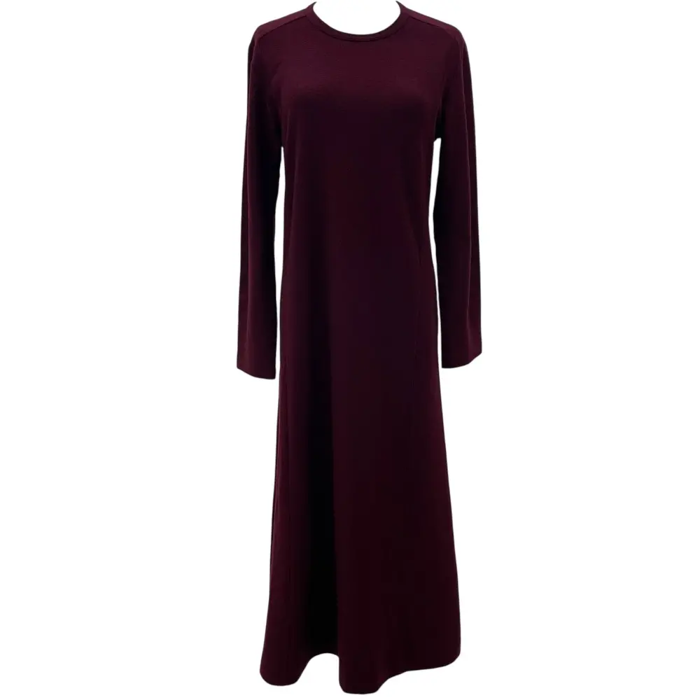 tricot COMME des GARCONS トリココムデギャルソン ウールニット ロングワンピース AD1996 サイズF ボルドー