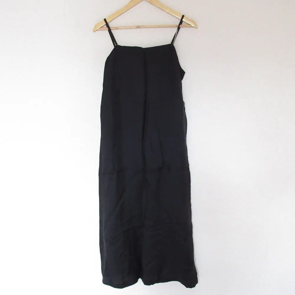 trico COMME des GARCONS トリココムデギャルソン 90s ヴィンテージ ロング Iライン キャミワンピース AD1994 ブラック