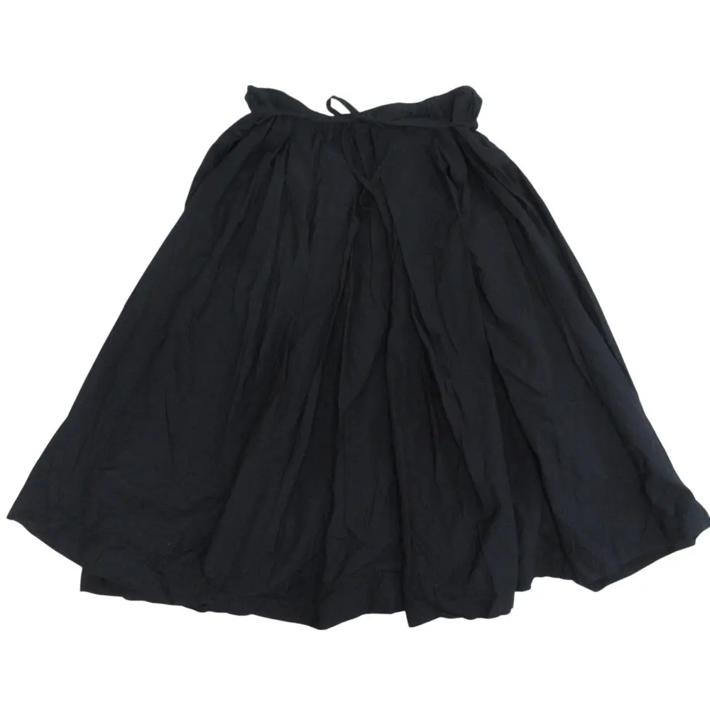 90’s tricot COMME des GARCONS トリココムデギャルソン ボリューム フレア ラップスカート TS100140 ブラック