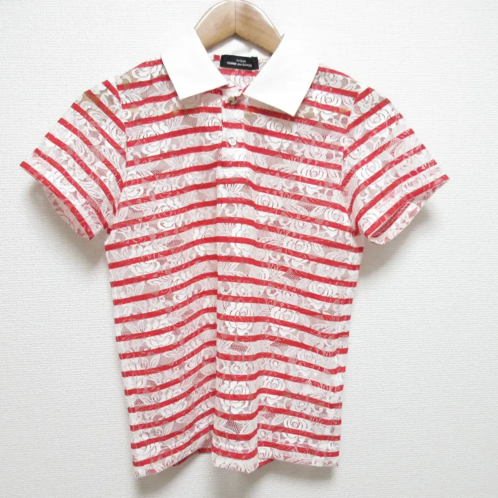 tricot COMME des GARCONS トリココムデギャルソン ボーダー柄 半袖