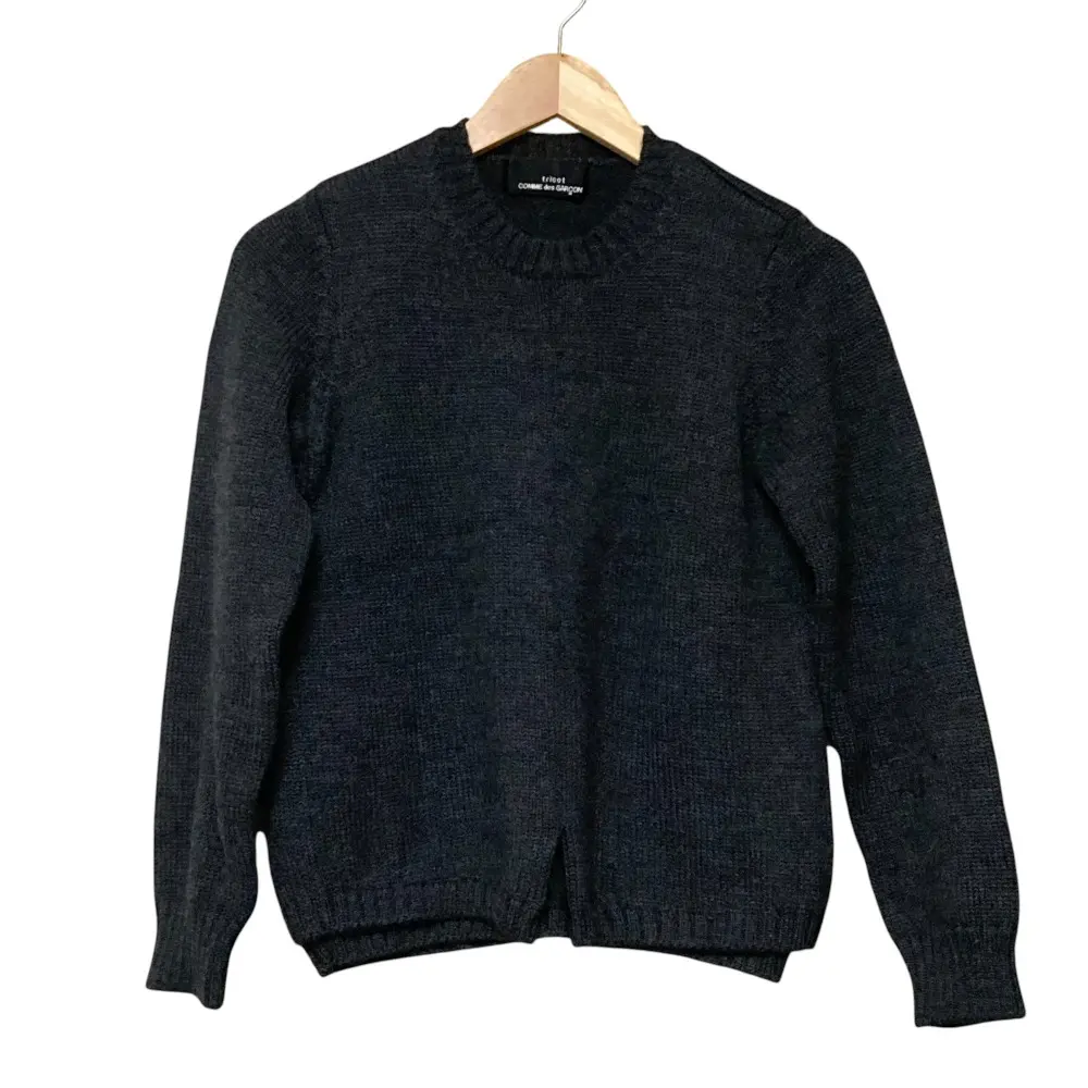 AD2000 tricot COMME des GARCONS トリココムデギャルソン レイヤードニット セーター ダークグレー