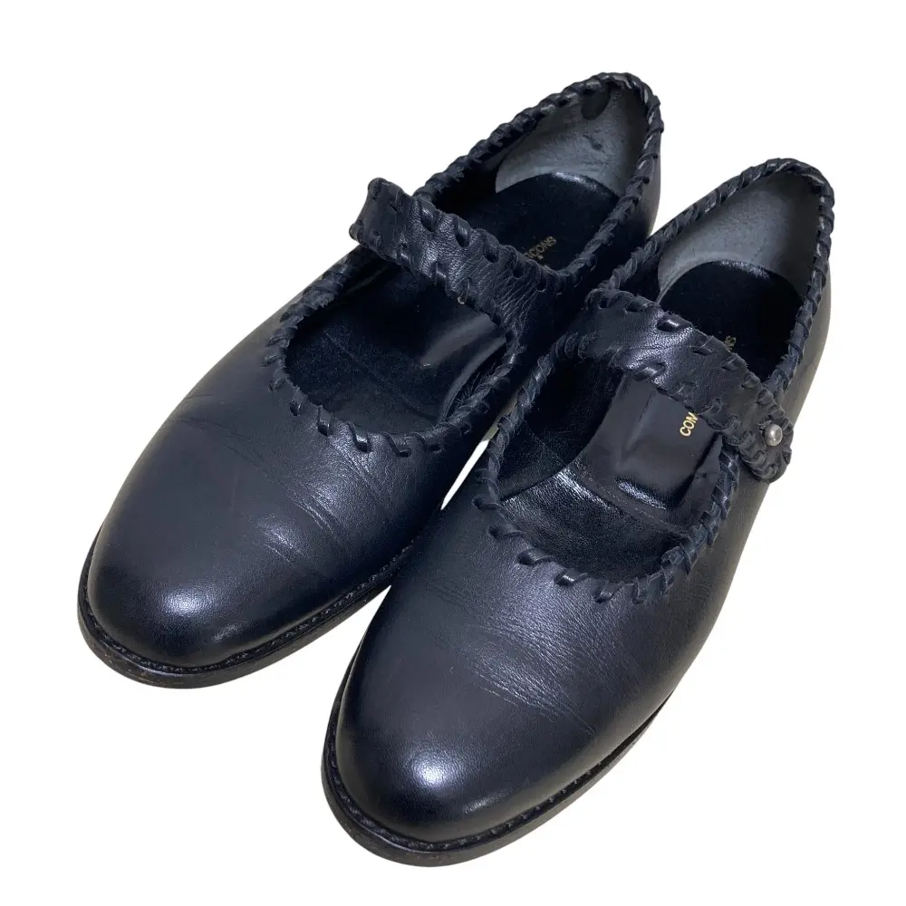 tricot COMME des GARCONS トリココムデギャルソン メリージェーン レザーシューズ サイズ24cm ブラック