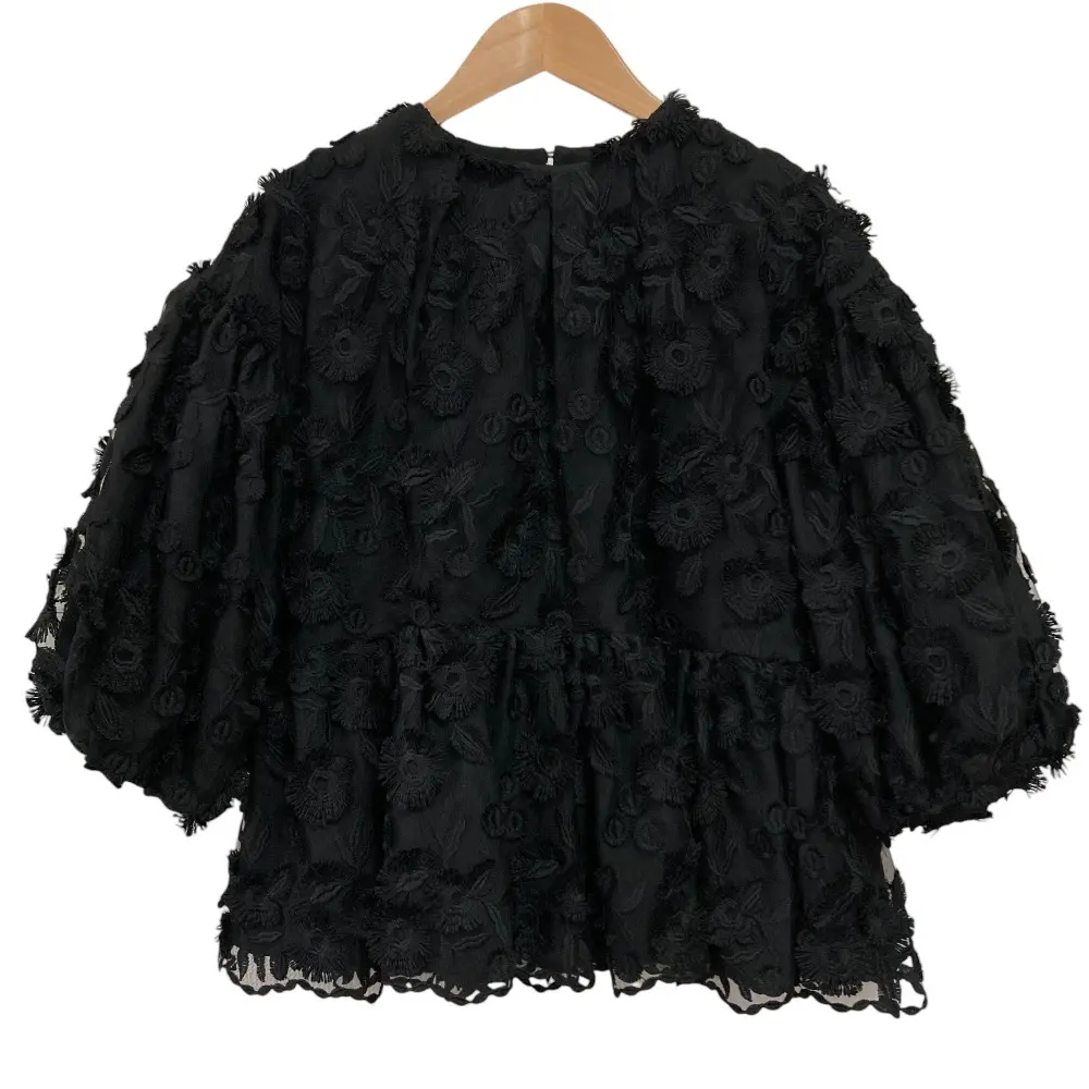 tsuru by mariko oikawa ヒョウ柄 半袖ブラウス 未使用 TSURU By MARIKO OIKAWA ブラウスEleonore