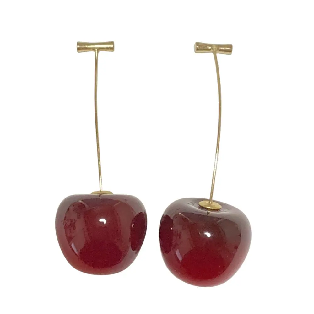 TSURU By MARIKO OIKAWA ツルバイマリコオイカワ チェリーピアス レッドの買取実績【2025年10月買取】