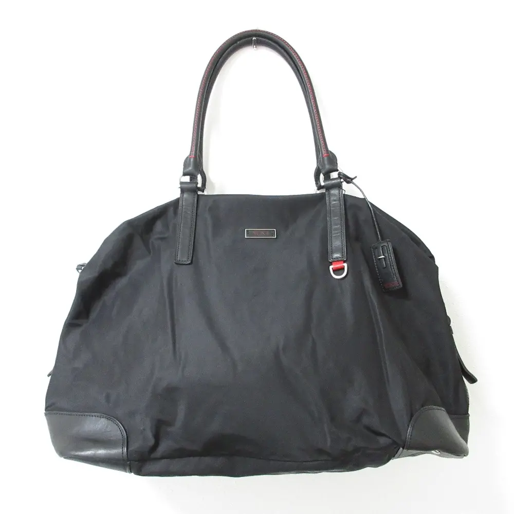 TUMI トゥミ VOYAGEUR ヴォヤジュール ナイロン×レザー ビジネスバッグ ボストンバッグ ブラック