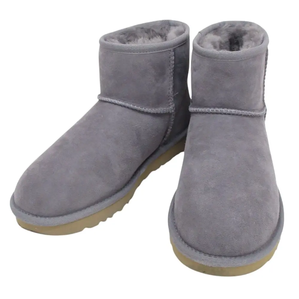 UGG アグ CLASSIC MINI 2 クラシックミニ2 ムートンブーツ ショートブーツ 24.0cm グレー