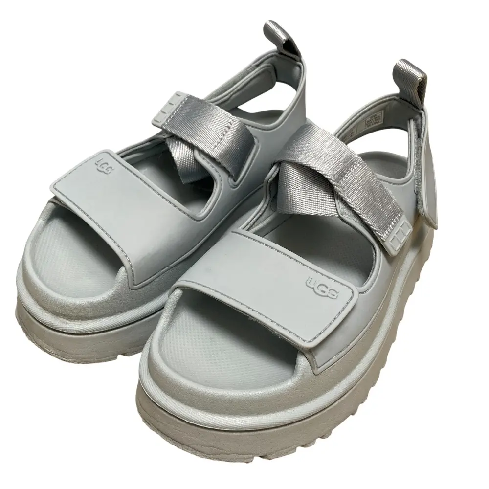 UGG アグ W GOLDENGLOW サンダル 1152685 サイズUS5 22cm ブルーグレー
